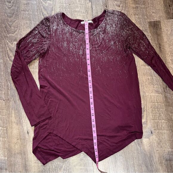 Seven 7 Jeans Light Bling Tunic Top Size Small - Picture 9 of 10